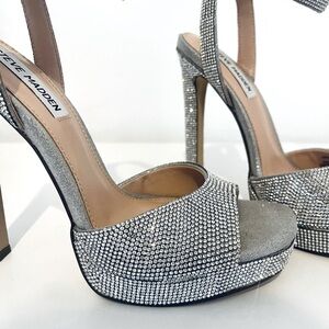 Blingy Steve Madden Strap Heel